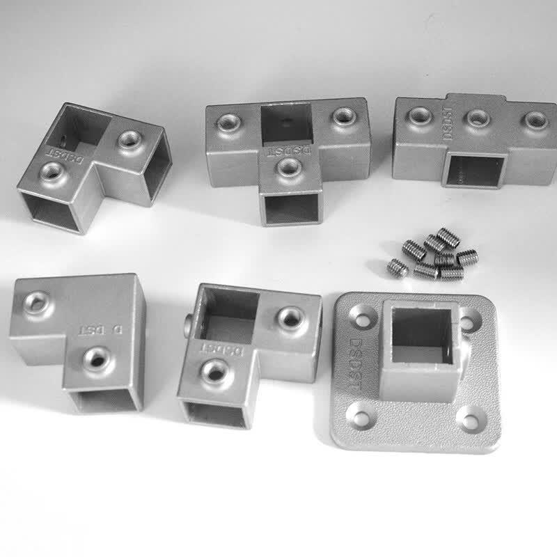 Weld-Free Aluminum Square Tube Connectors
