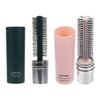 2pcs Retractable Round Brush For Blow Drying And Styling Travel Size Hair Brush For Curly Hair Compact Roll Brush For Women And Men