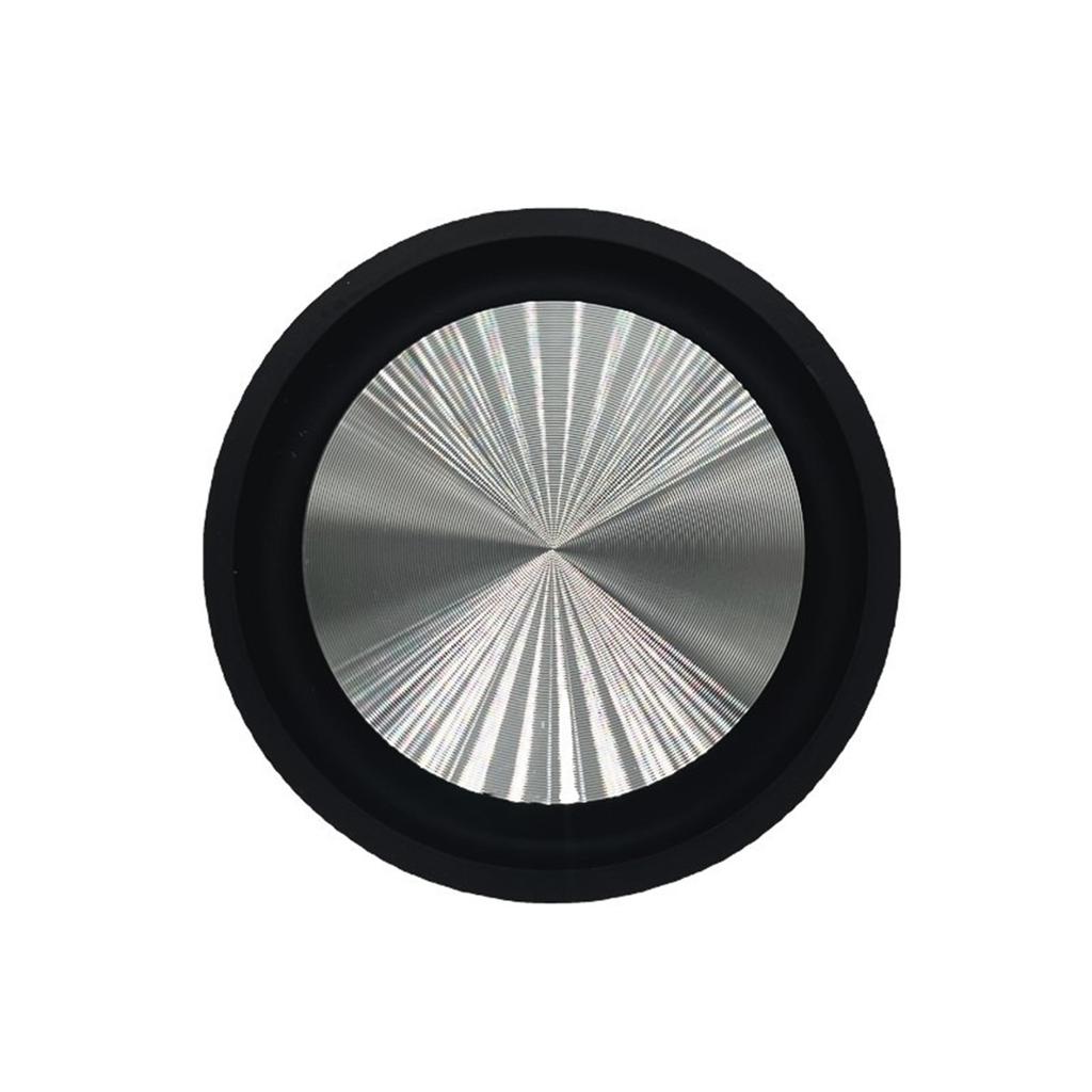 2Pcs Woofers Speaker Passive Radiator 3.54inch Rubber Edges Diaphragm Auxiliary Strengthen Bass Vibration Membranes