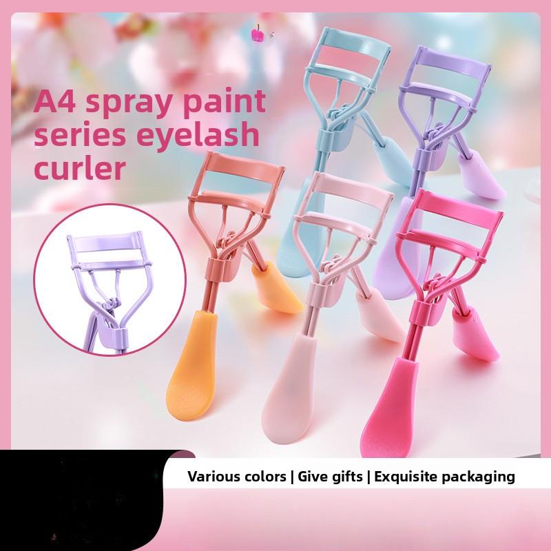New spray paint eyelash curler eyelash curler novice beauty tool does not curl meat and does not hurt eyelashes wide-angle eyelash curler