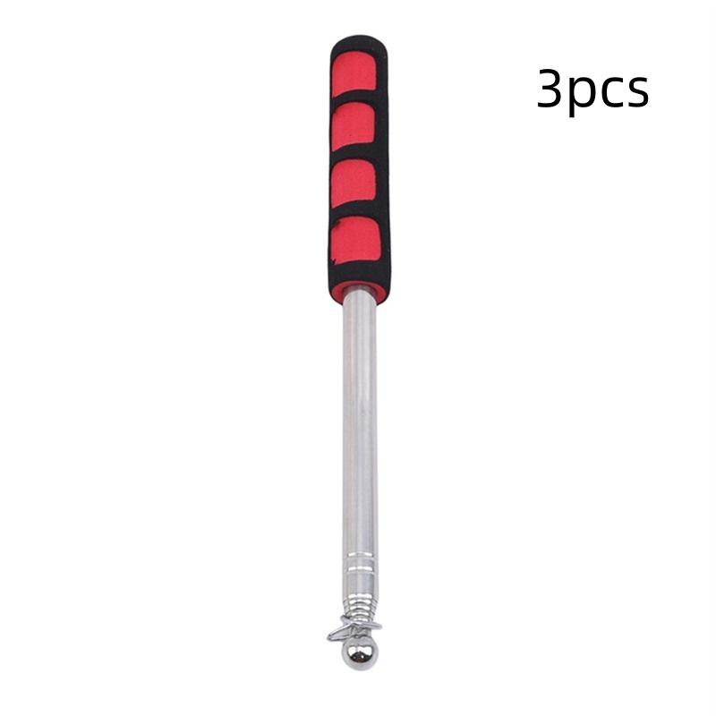 Telescopic Portable Flag Pole - 1.2M-1.6M Handheld Non-Slip Grip Teaching Pointer Stick For Events Parades