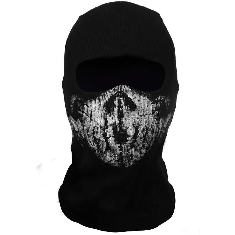 Surprise Mask Skull For Ghost Motorcycle Mask Face Mask Black