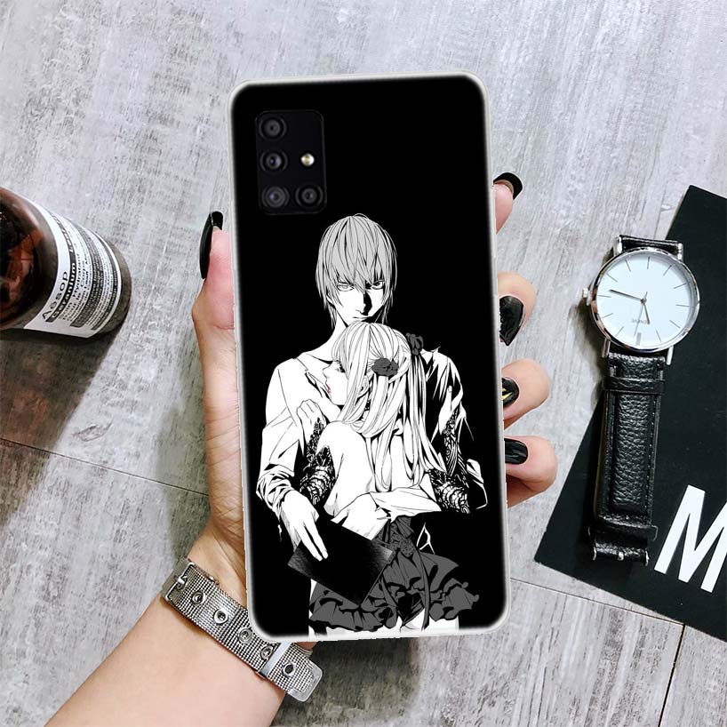 Anime Manga Death Note Ryuk Phone Case For Samsung Galaxy A12 A22 A32 A42 A52 A72 A51 A71 5G A41 A31 A21 A02S M12 M21 M31 M30S