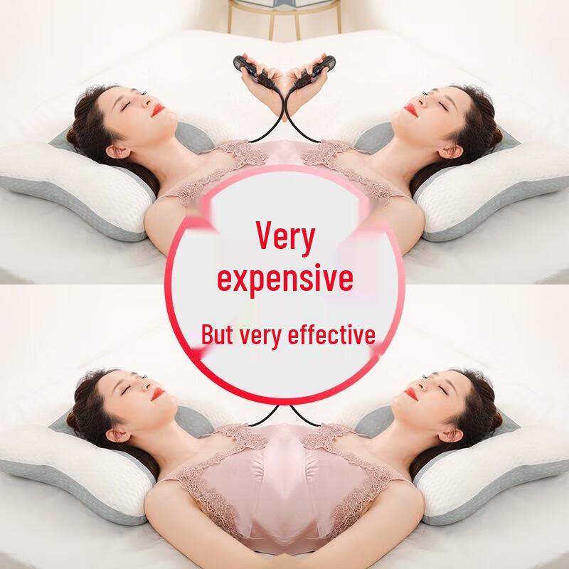 Enlong Electric Neck & Back Massage Pillow with Heat CN Plug (adapter Included)