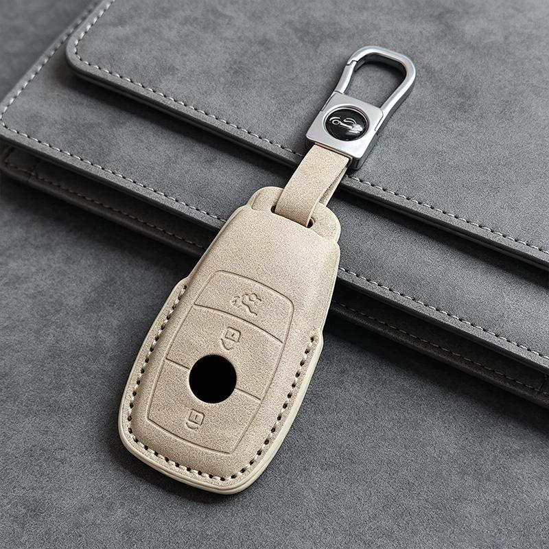 Car Key Case Cover Fob For Mercedes Benz C260 A200 W177 W205 W222 X167 Amg S400 A E C S Glc Cle Cla Glb Gla Class Accessories