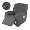 1/2/3/4 Seater Recliner Elastic Sofa Covers Waterproof Stretch Armchair Reclining Sofa Slipcover  Relax Chair Covers Adjustable