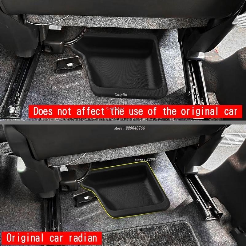 For Suzuki Spacia MK54S MK94S 2024 2025 Driver's Seat Container Trim Side Under Storage Box Cover Interior Accessories