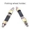 2 Stück/Packung Angelrutenrollenhalter Edelstahl Angelrollenhalter Rutenclip Angelrollensitz Deckangelzubehör