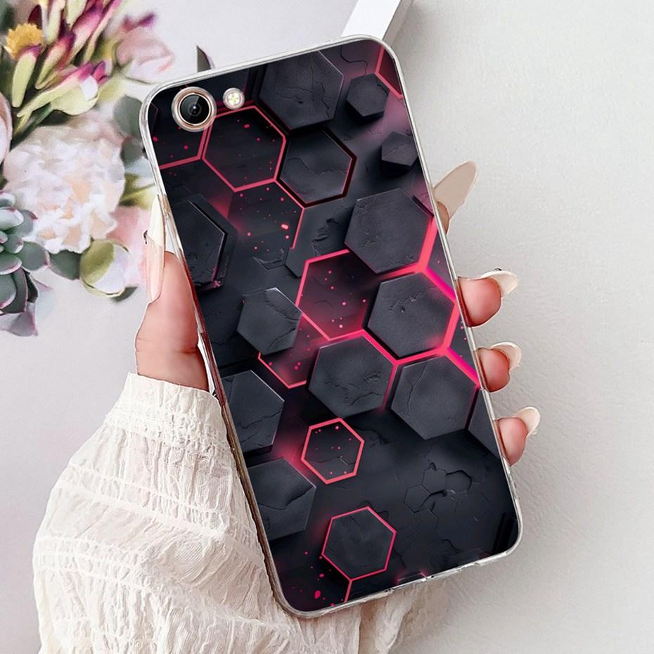 New Design Phone Case For Vivo Y71 Y71i Y71A Clear TPU Back Cover For Vivo 1724 1801 1801i Y71 Y 71i 4G Soft Silicone Cases