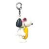 Ushikubo Kogei Snoopy Sweets Series Costume Keychain Donut, Approx. 60mm H X 33mm W X 42mm Facial Length, SN-388