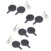 4 Pairs Easy To Install Disc Brake Pads Bike Disc Brake Pads for BB5/ M446 Bicycle Replacement