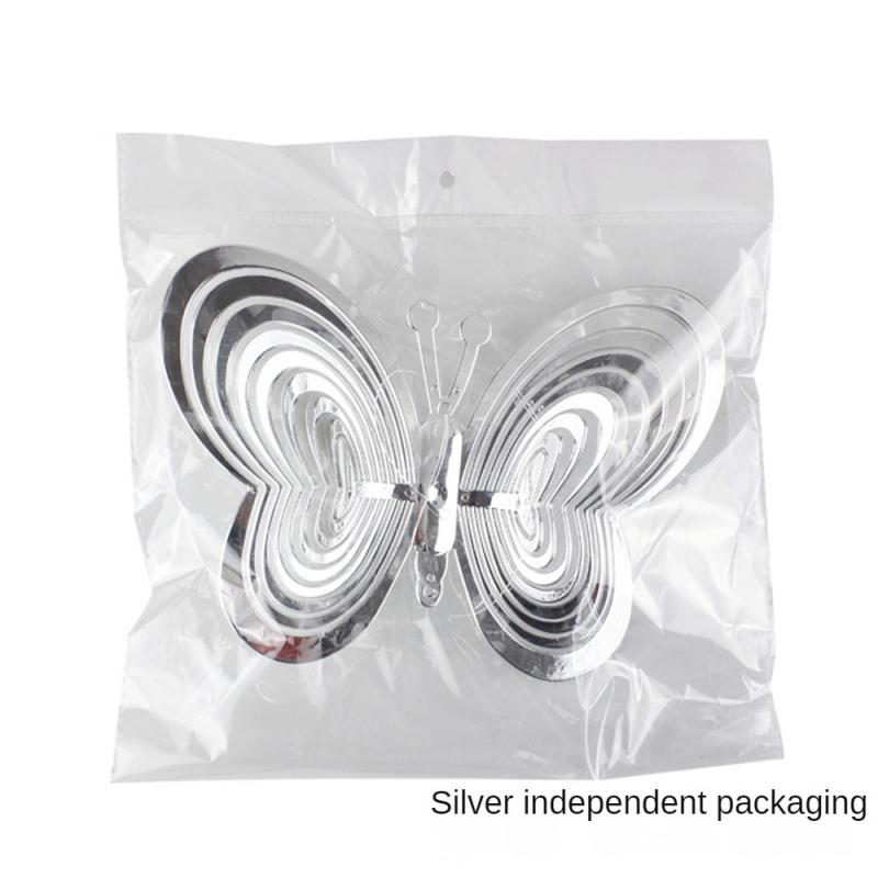 

Bird Repellent Abs Garden Reflective Ornament Garden Decorations Outdoor Garden Decoration Butterfly Wind Spinner Bird Repeller зелёный