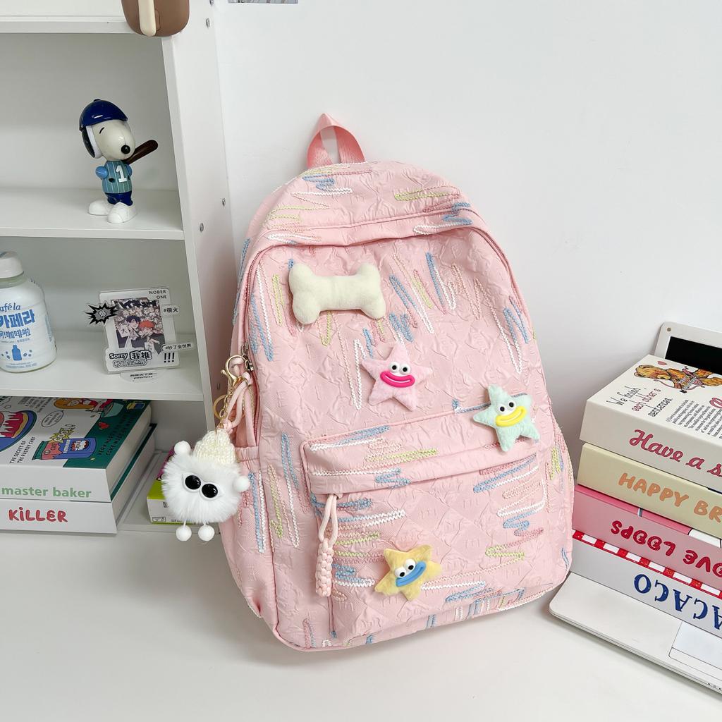 Niche Schoolbags In College Students High-value Cute Soft Girl Girl Backpack Ins Bag Women's Versatile Mini Backpack