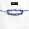 Bohemian Handmade Woven Crystal Beaded Friendship Bracelet for Women