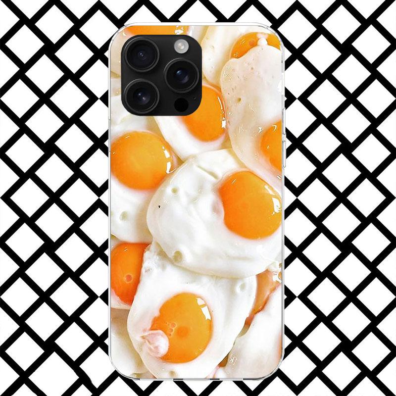 French Fries Burger Pizza Phone Case for iPhone 17 Air 16 16E 15 14 Plus 13 Mini 12 11 Pro Max 7 8 + SE 2020 Soft Cover Fundas 1