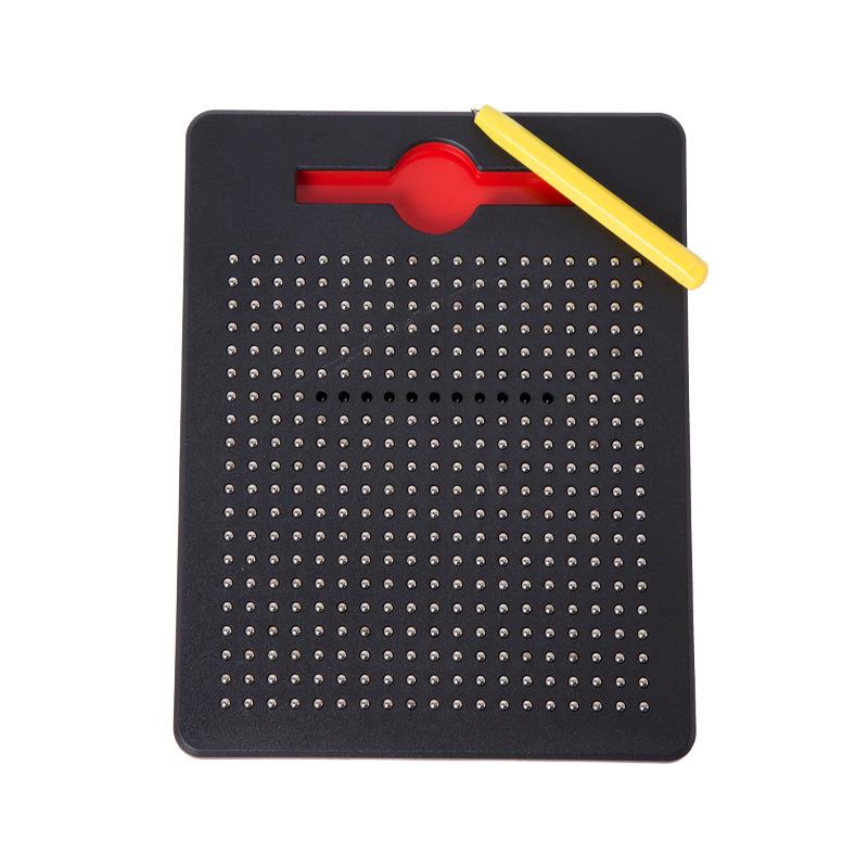 Magnetic Drawing Board with Beads Stylus Magnet Tablet Pad Kids Erasable Writing Toys Educational Learning Sketch Toy for Child
