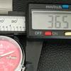 VINTAGE SEIKO 5 AUTOMATIC 7009A REFURBISHED JAPAN MENS RED DIAL WATCH A446324-1