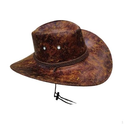 Cowboy Hat Men Lightweight Cowgirl for Themed Party Costume Props Hiking