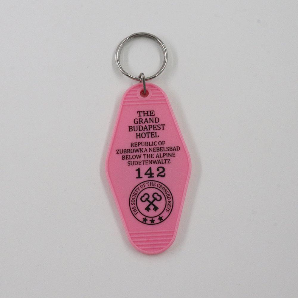 Acrylic Motel Style Keychain Pendant