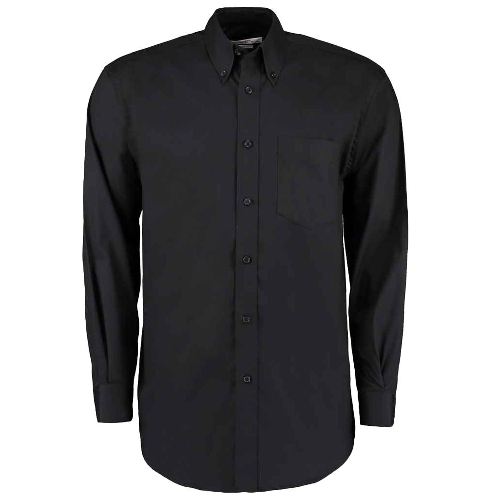 Kustom Kit Mens Premium Oxford Classic Long-Sleeved Shirt