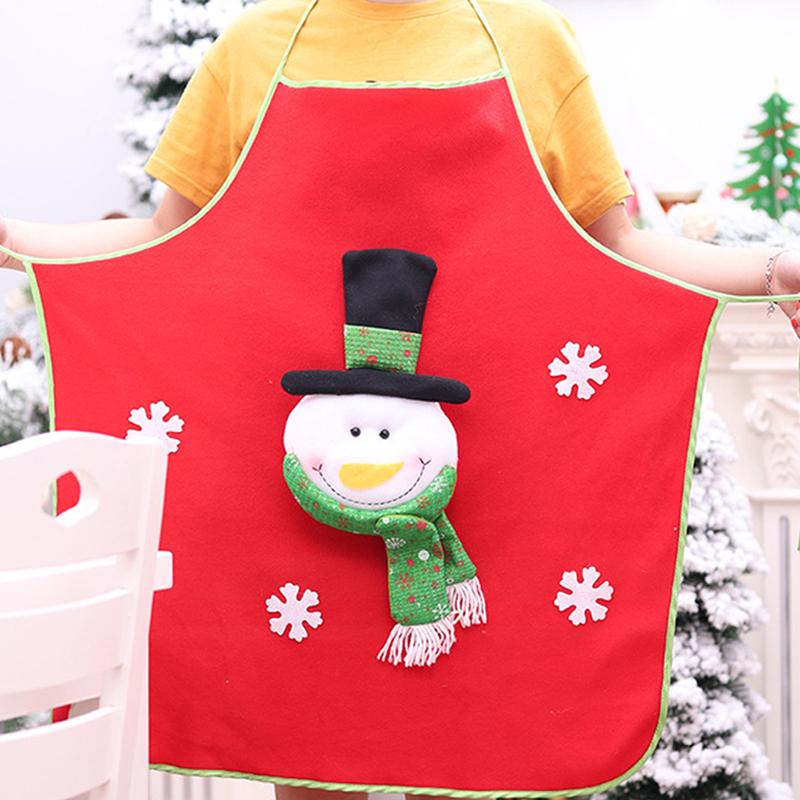 Fashion Old Man Christmas Decoration Apron