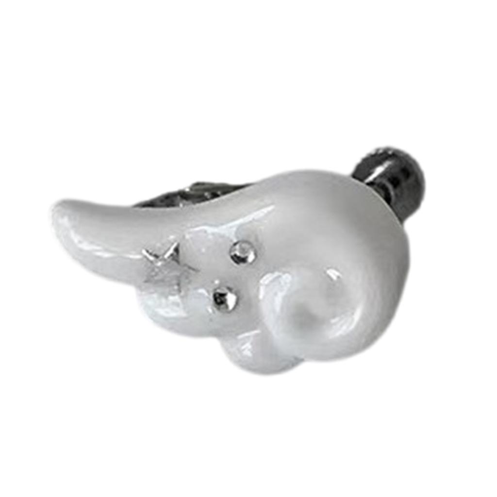 Simple Wing Ear Cuff Trendy Ear Accessory Comfortable Ear Clip Not Piercing Earrings Suitable for Various Occasions