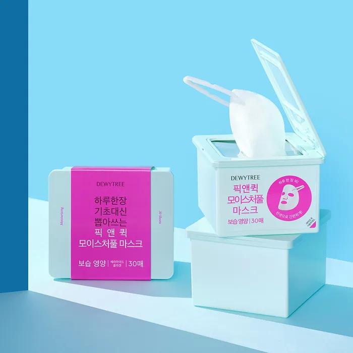 Pick & Quick Moistureful Mask Pack 30 Sheets