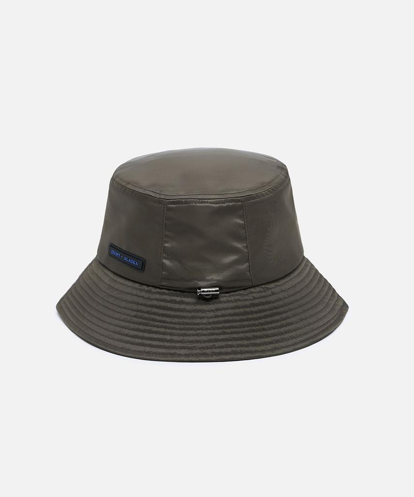 AVEN Airglow Metal Emblem Bucket Hat Khaki Brown