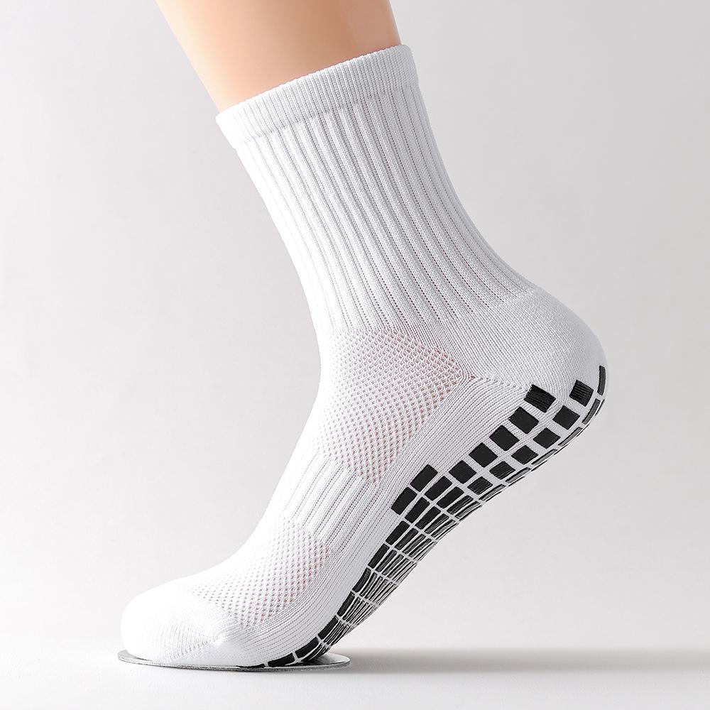 

1/4 Pairs Neutral Anti Slip Football Socks Spring Summer Absorbing Sweat Breathable Basketball Running Leisure Sports Socks One Size