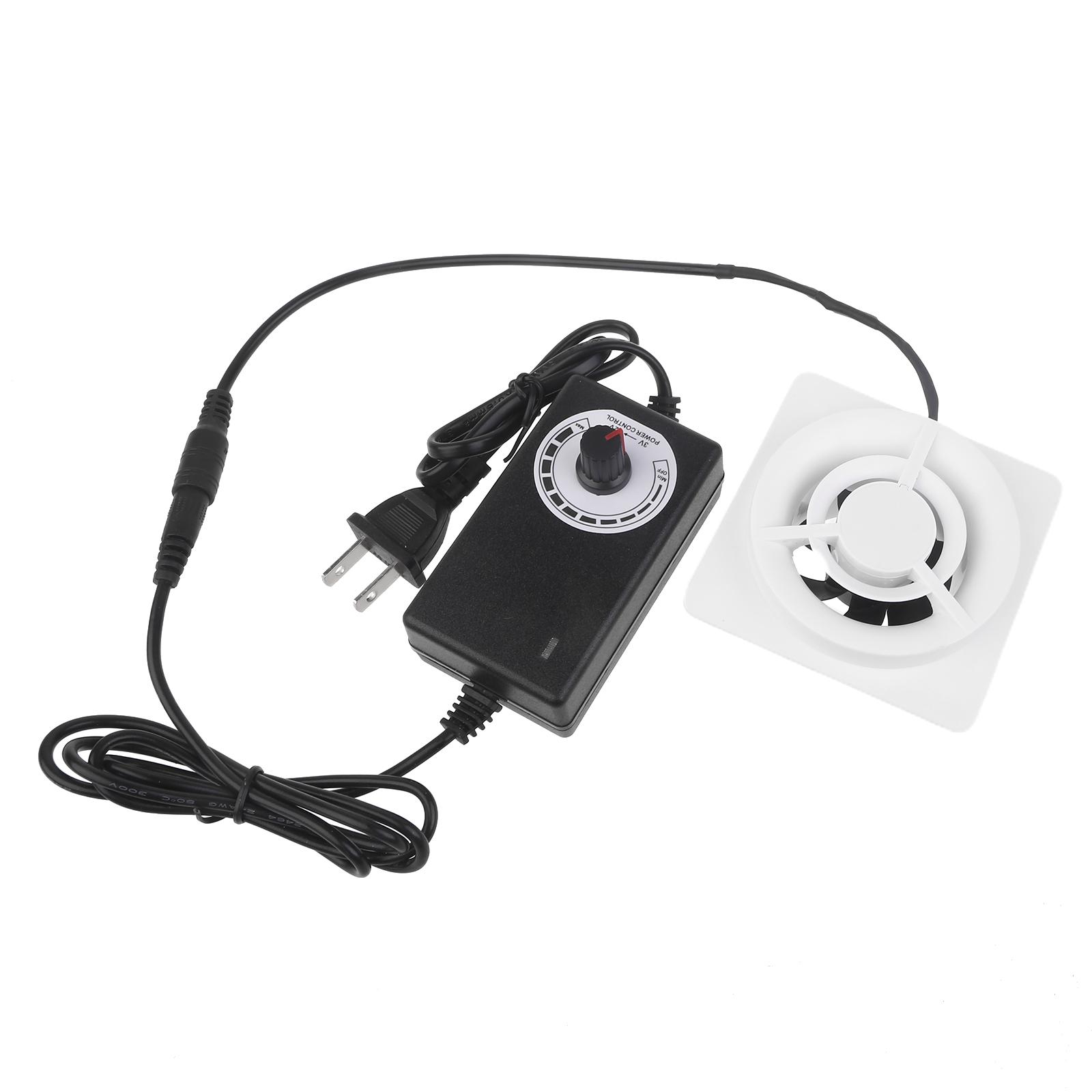 

Низкий уровень шума, мощный и тихий вытяжной вентилятор для ванной комнаты, малошумные вентиляционные отверстия, подходят для ремонта собачьих домиков AC100 240 В 38 дБ