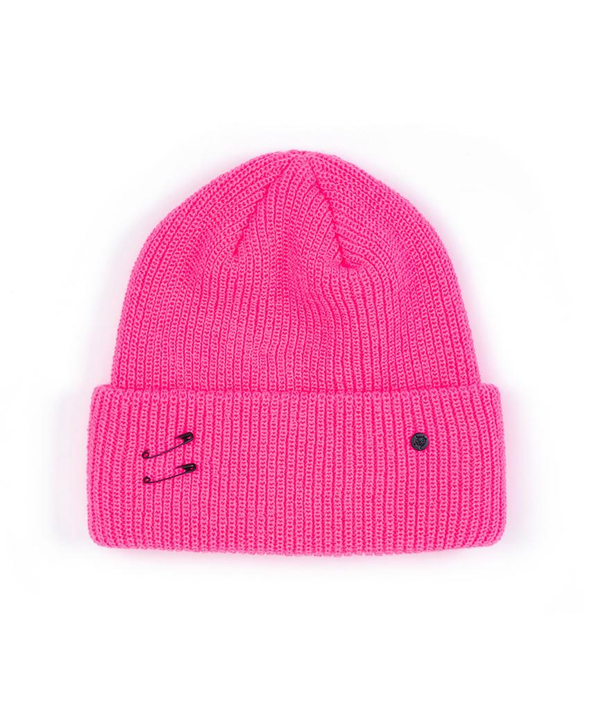 BLACKBLOND Vividi Signature Custom Long Beanie (Pink)