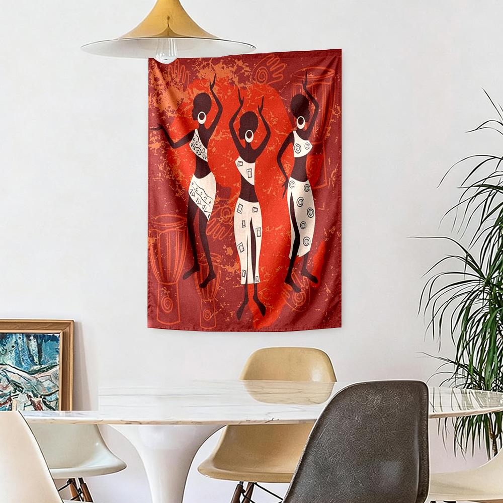 African Style Wall Decor Tapestry Art For Pet Memorial Birthdaywedding Party Backdrop Family Gift