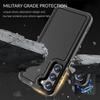Non-Slip Fitted Armor Case for Samsung Galaxy A55 A 55 5G S24 Ultra S23 Plus S22 Dual Layer 2 In 1 Phone Accessories Covers