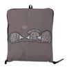 Lisa Larson Große Faltbare Boston Tasche H0004 LL13. Greige Igel