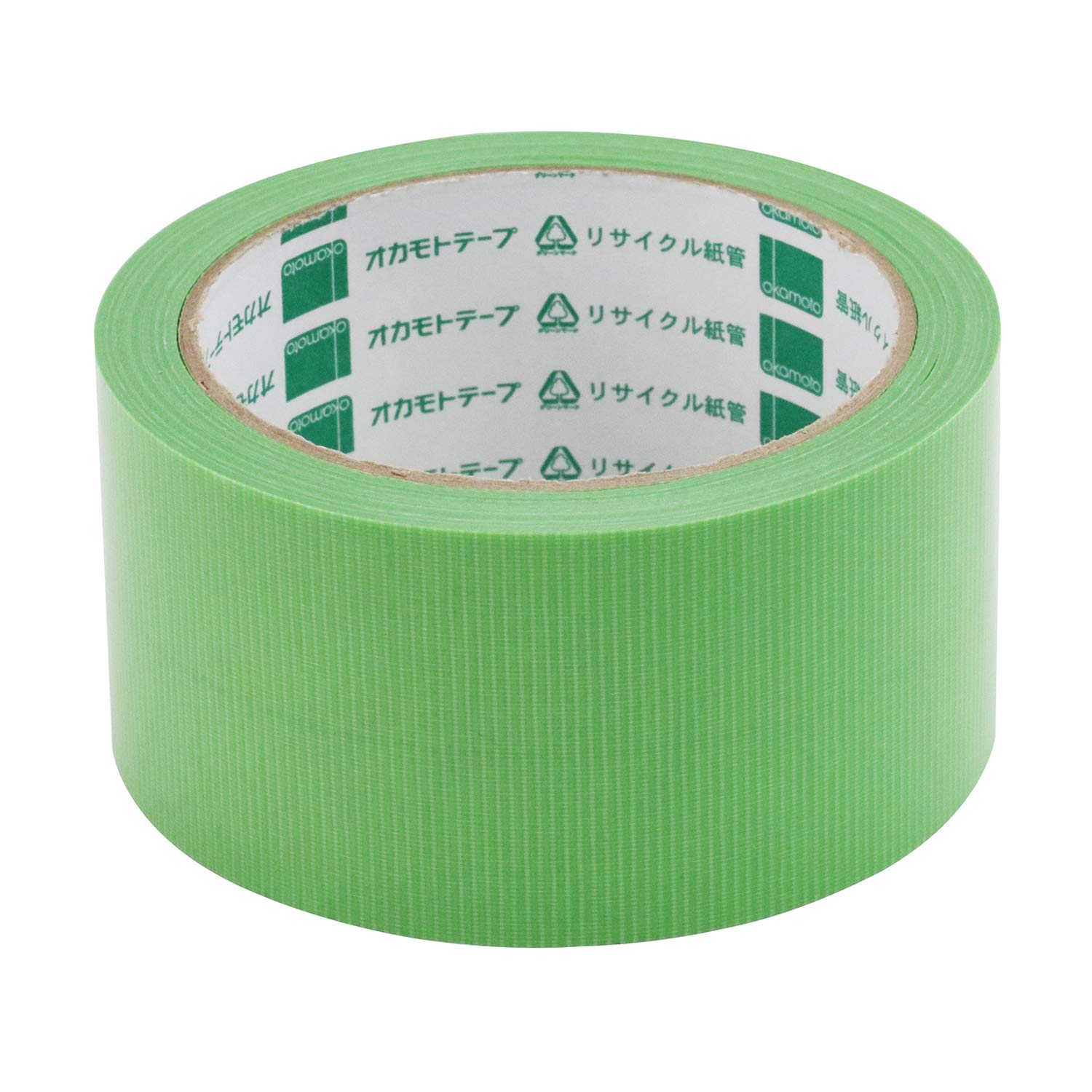 Okamoto Curing Tape PET Cloth Wakakusa 50mm x 25m No.418 50mmx25m зелёный