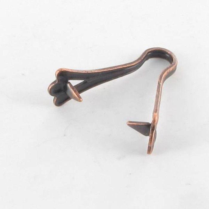 Bélière 15 mm Cuivré (10 pièces)