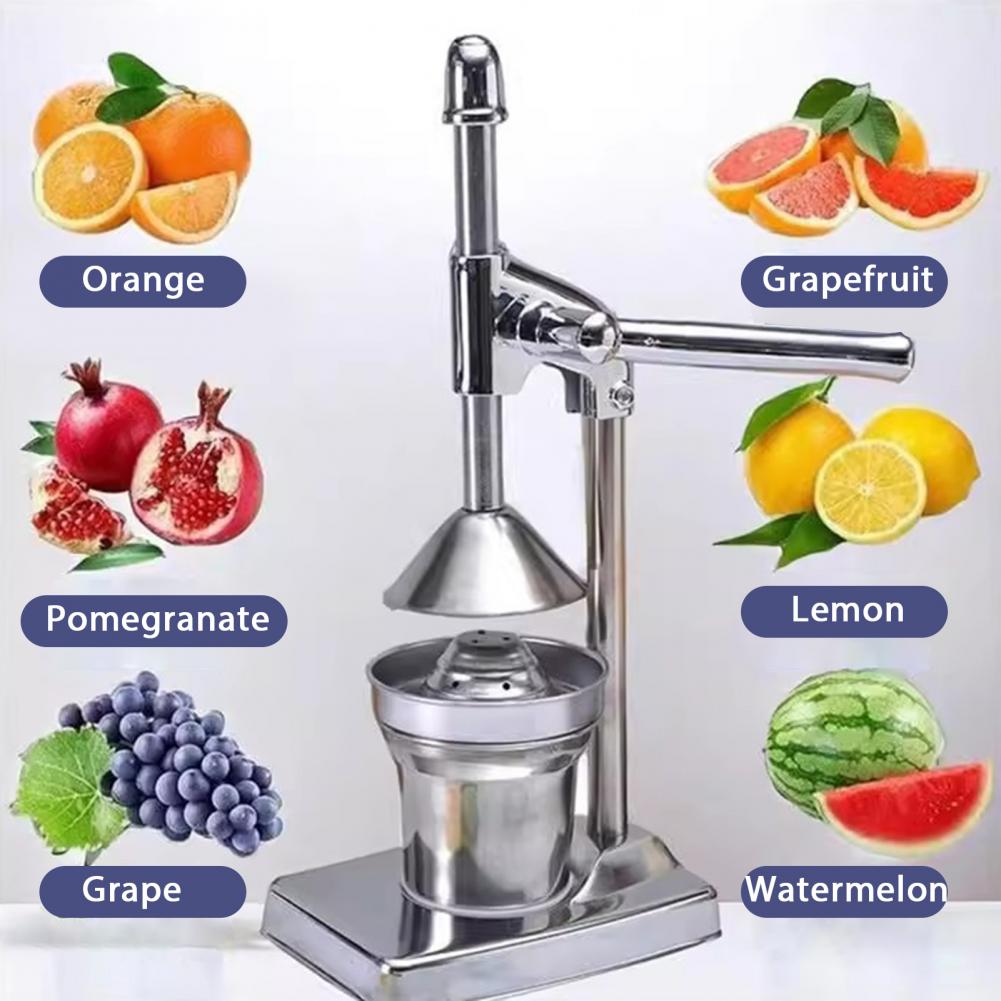 Stainless Steel Citrus Press Stainless Steel Juicer Stainless Steel Juicer for Citrus Fruits Heavy Duty for Orange Juice