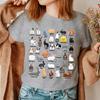 Kawaii Bunny Summer Womens Tshirt Types of Rabbits Print Tops Shortsleeved Casual Ladies Tees Oneck Personality Clothes