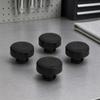 Set di 4 Tappi Fermacoffre 12832495, Pezzi Tampone in Plastica Nera con Clip a Pressione, per Saab 9-3 Cabriolet 2004-in Aree di Contatto del Coperchio del Bagagliaio Posteriore