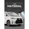 1/18 Lexus LM300 Electric Door MPV Alloy Car Model Sound and Light Pull Back Children's Toy Collectibles Birthday Gift Boyfriend