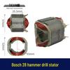 Compatible Bosch 28 Hammer Drill Stator Coil, All Copper Wire Impact Drill Motor 05249