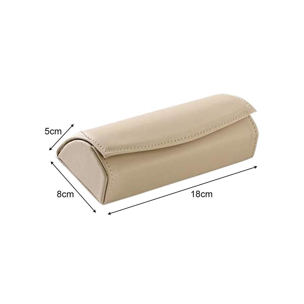 Sunglasses Holder for Car Sun Visor Auto Eyeglasses Organizer Box Vehicle Visor Accessories Glasses Case for Woman Man One Size