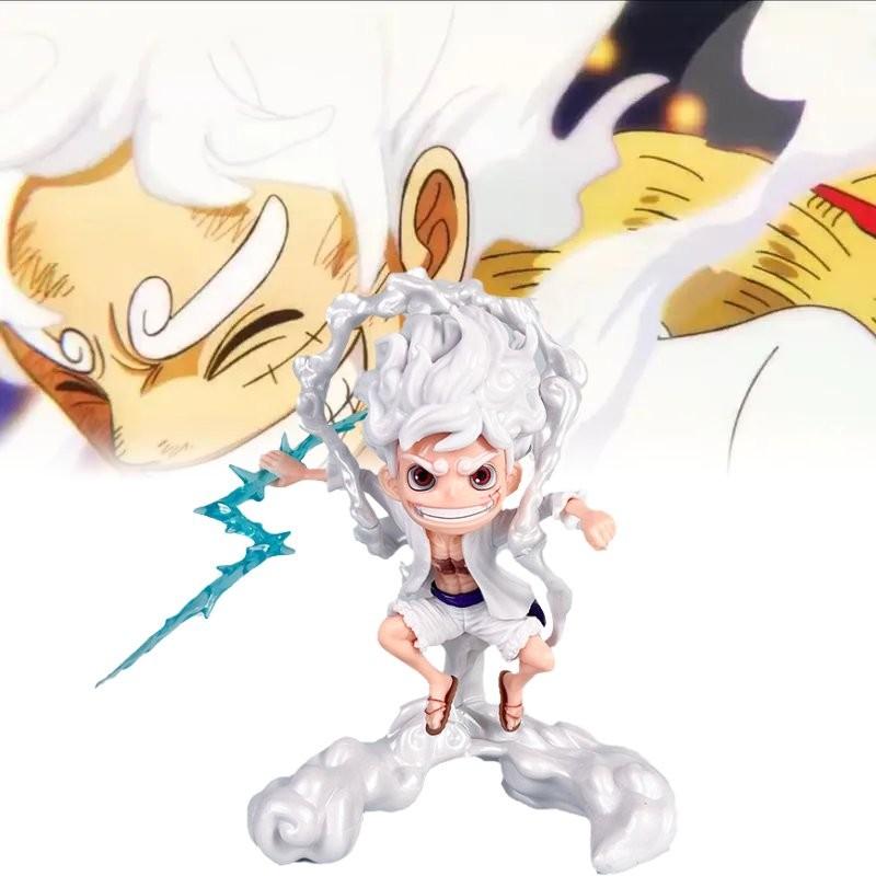 Vibrant Anime Figure Sd Nika Luffy Gear Five Awakening Model Display