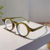 Vintage Round Glasses Men  New in Retro Blue Light Blocking Optical Frames Women Trendy Candy Color Rim Eyeglasses