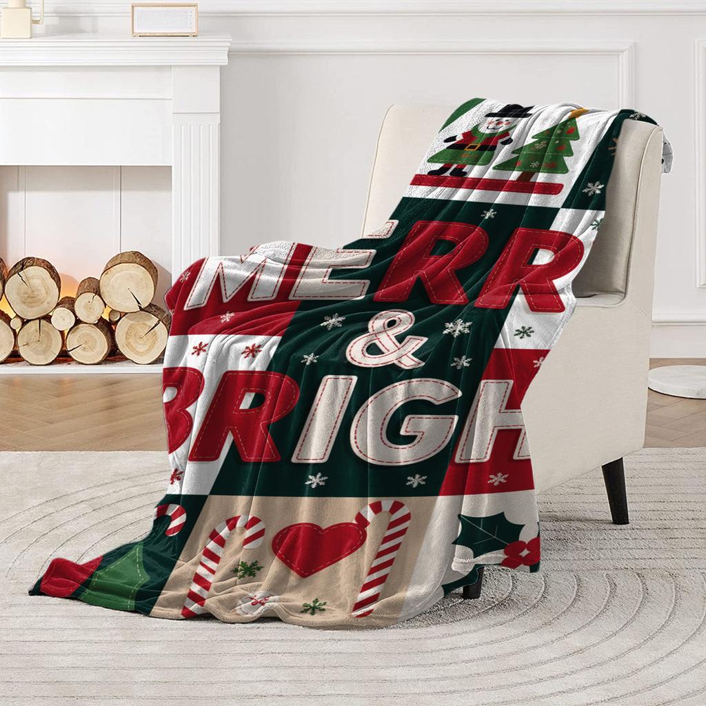 Halloween Print Pumpkin Castle Blanket Flannel Blanket Throw Blanket