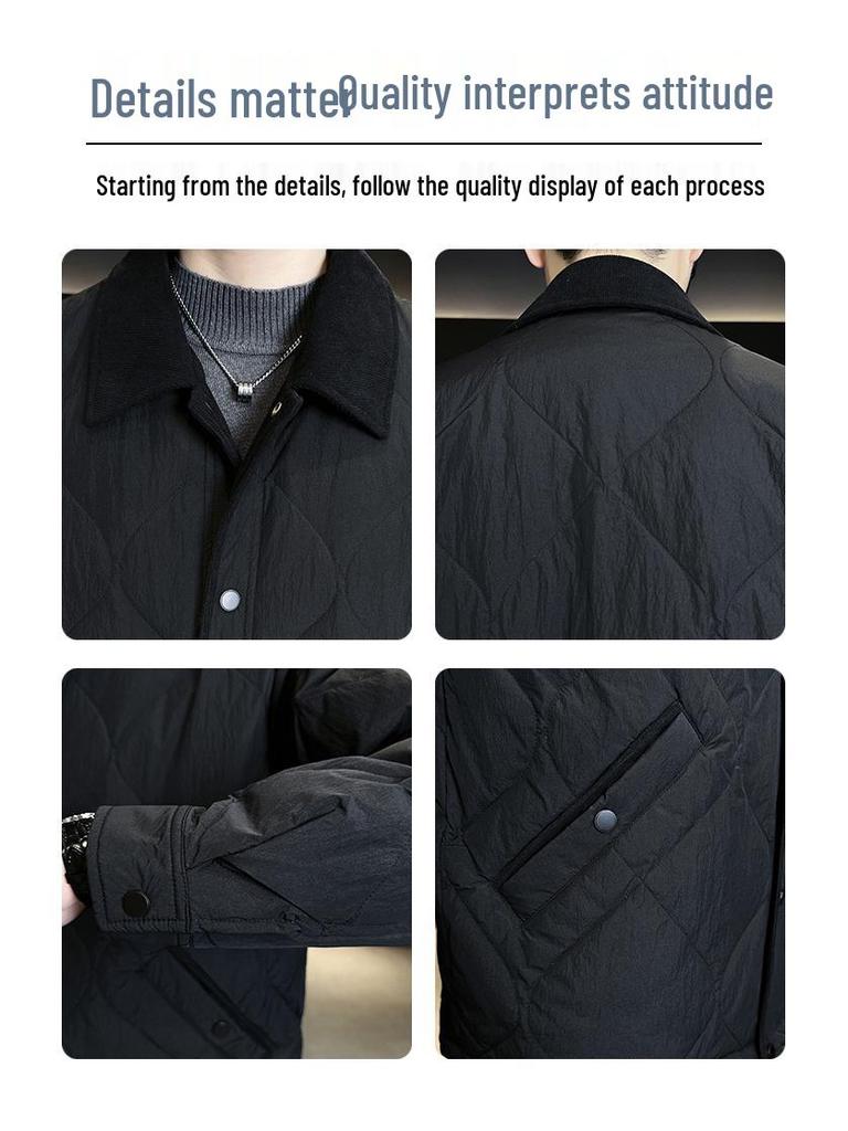 Men’s Trendy Lightweight Down Jacket | Winter 2025 Casual Style