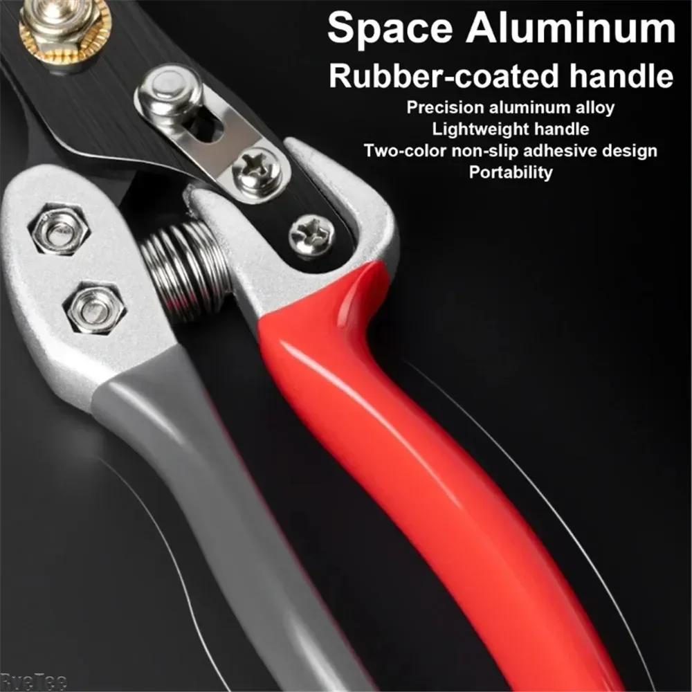 Multifunktionale Feder-Wollschere mit Sicherheitsverschluss, kraftsparend, manuelle Trimschere für Haustiere, Rindsleder, Pferd, Handwerkzeuge