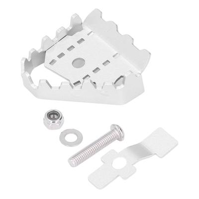Wydłużacz pedału hamulca motocyklowego Stop aluminium CNC Antypoślizgowy Zamiennik dla Tenere700 XT Z700 2019-2021Szary
