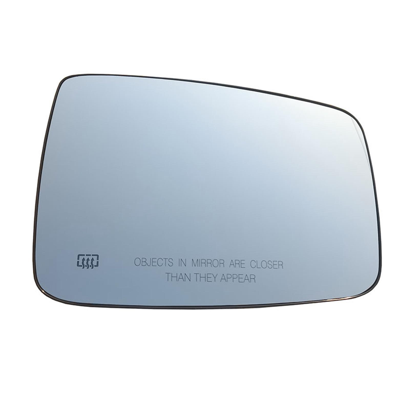 Heated Mirror Glass Left Driver Side Heated Mirror Replacement for Dodge Ram 1500 2009-2019 Dodge Ram 2500 2012-2019 68050298AA,