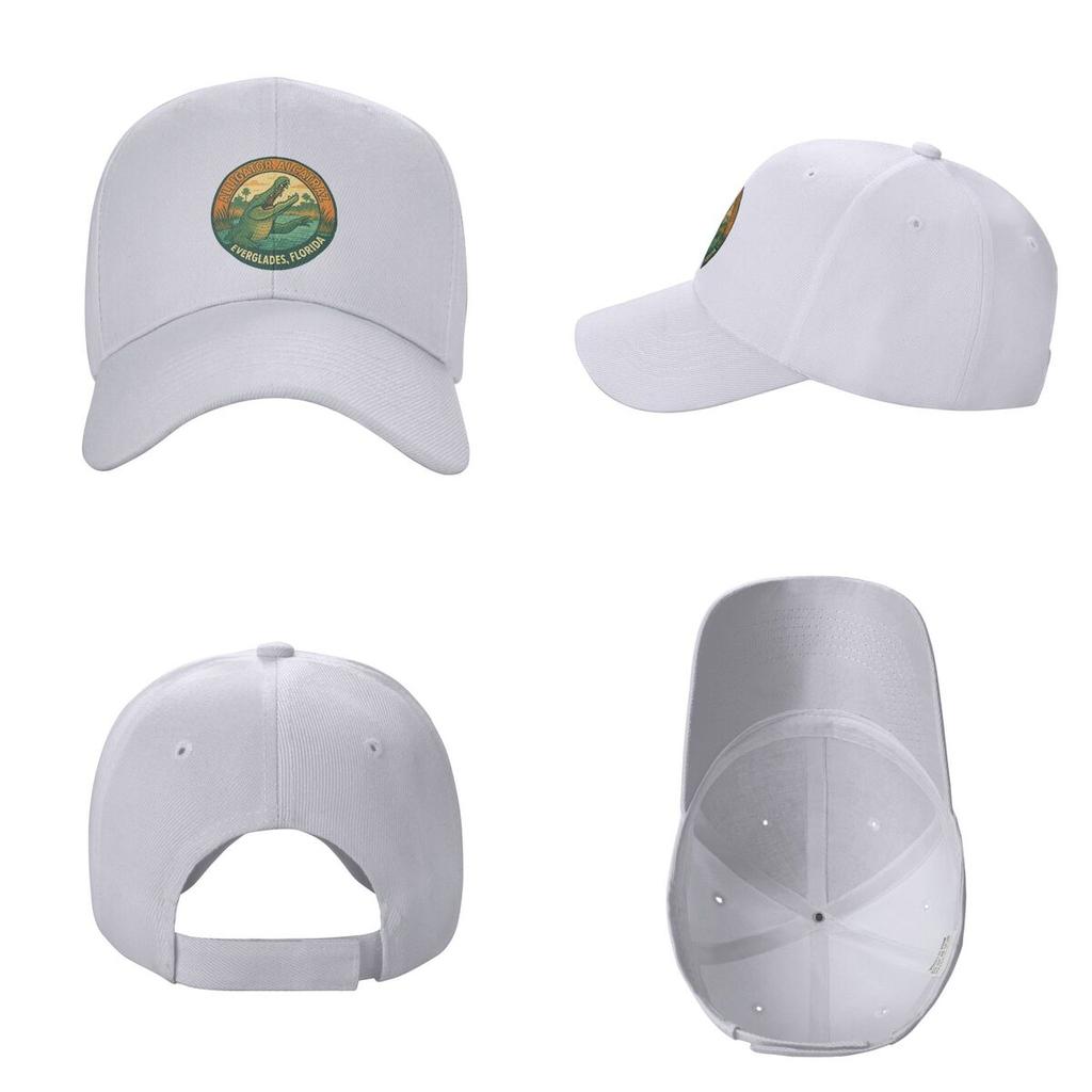Alligator Alcatraz Florida Everglades Baseball Caps Snapback Men Women Hats Outdoor Cap Streetwear Baseball Hat Casquette